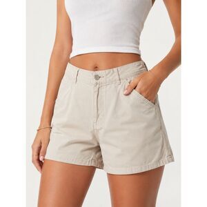 Vintage Tommy Hilfiger Jeans White Cotton Shorts Womens Size 14 Y2K Preppy